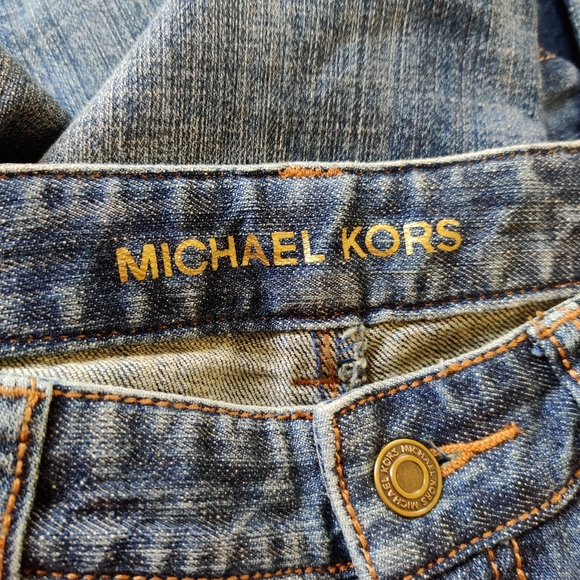 Michael Kors Blue Bootcut Jeans NWOT - Picture 7 of 8